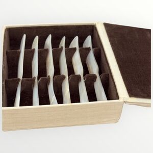 Elegant Mother of Pearl Knife Set